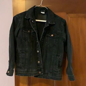 ZARA Boys Black jean jacket